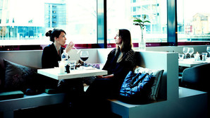 Tr�fsikker bistro i Hellerup