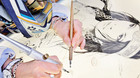 En flig af Herm�s: Et t�rkl�de bliver til