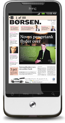 B�rsens e-avis nu ogs� til smartphones