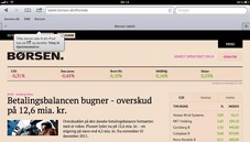 Ny app fra B�rsen - overblik til den travle