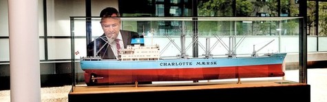 Maersk Line har f�et gulddrengene p� plads