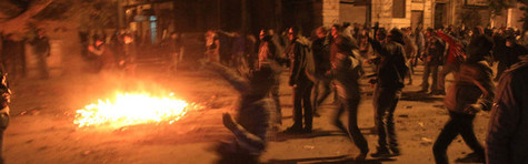 Regeringsbygning st�r i flammer i Kairo