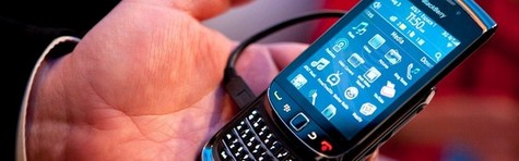 Blackberry angriber Apple