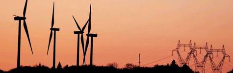 Danmark topper p� vindm�lleenergi