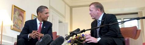 Obama til klimatopm�de i K�benhavn