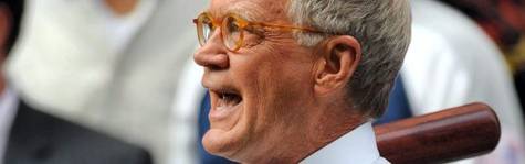 Oprah, Letterman og Leno joker sammen under Super Bowl