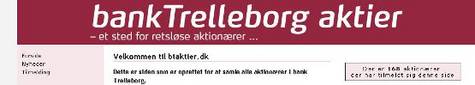 Trelleborg-aktion�r mister hus og hjem
