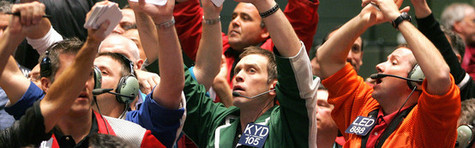USA-aktier tilbage i r�dt - Dow under indeks 10.000