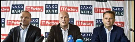 Riis  og IT Factory skulle pr�sentere cykeldragter i dag