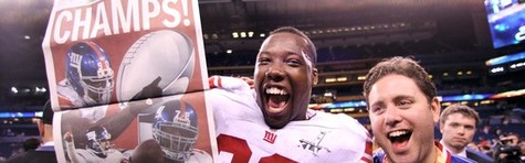 New York Giants vinder �rets Super Bowl