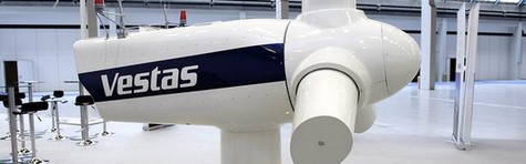 Vestas sad p� st�rstedelen af det danske marked i 2011