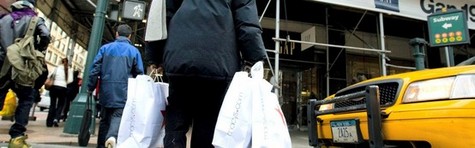 USA�s v�kst skrumper � privatforbruget i krise