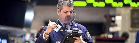 Aktier: �rets f�rste uge i minus p� Wall Street