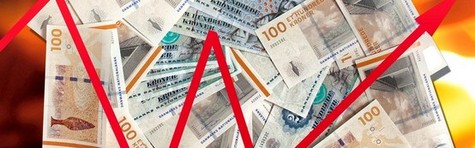 Statsunderskud falder svagt i 2011