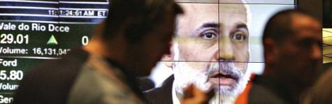 Bernanke opjusterer v�kstsk�n for USA