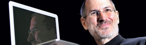 Apple-aktier falder efter Steve Jobs' farvel