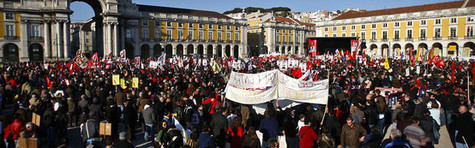 100.000 i protest mod portugisisk spareplan