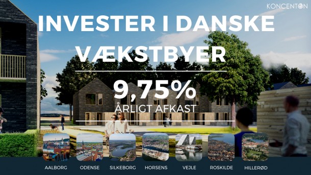Pensionsselskaberne scorer solide afkast på boligejendomme i Danmarks næststørste byer
