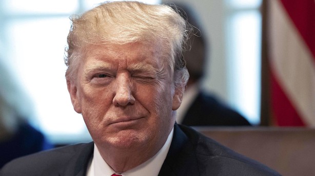 Trump er på vej med melding om nedlukning og grænsesikkerhed