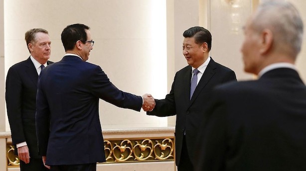 Amerikansk finansminister kalder handelsmøde i Kina produktivt