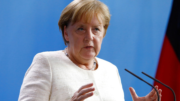 Merkel: USA har et stort handelsoverskud over for Europa