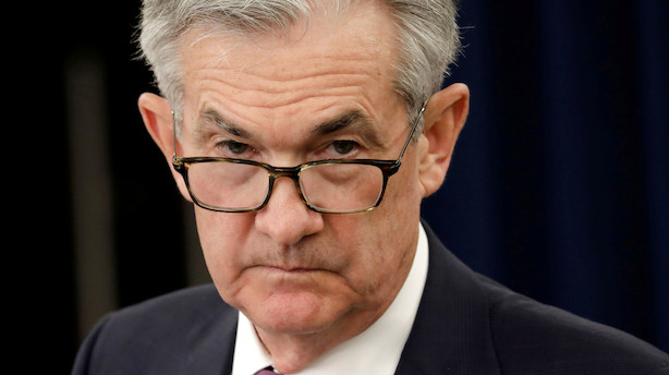 Rentegyser i USA i aften: Powell under kæmpe pres for rentehug