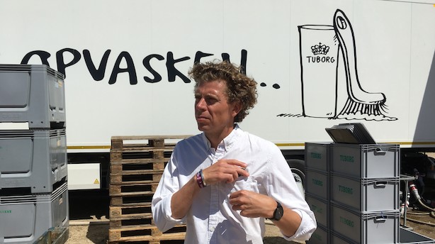Tuborg investerer millioner i bæredygtighed på Roskilde: "Vi gør det ikke ud fra et pengespørgsmål, og det er ikke med provenu for øje"