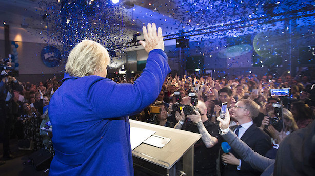 Solberg tager ny regeringsdannelse i afslappet tempo