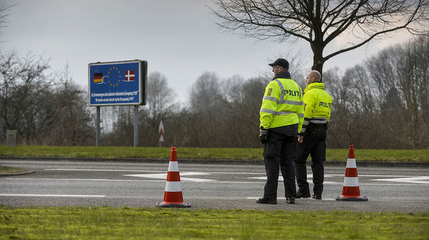 Politiet afviser rekordmange ved grænsen til Tyskland