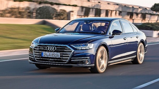 Audi A8: Fodmassage er ekstraudstyr