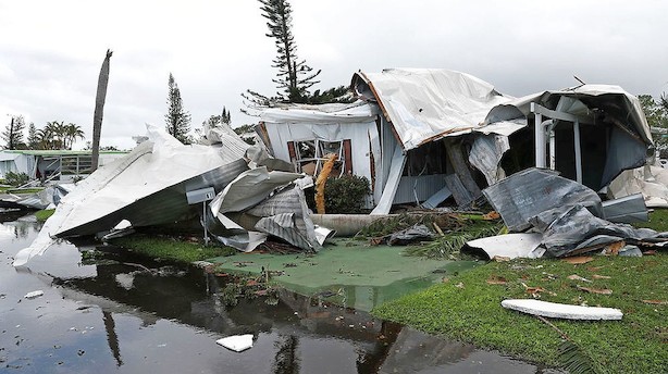 Irma drejede til højre, så Florida undgik den fulde katastrofe