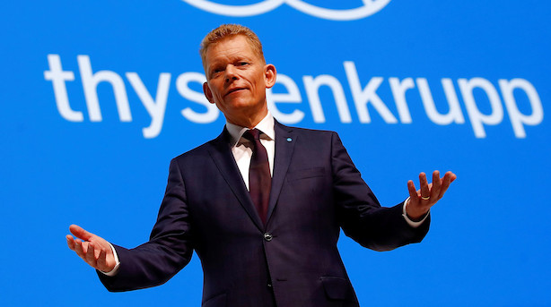 Aktieluk i Europa: Thyssenkrupp kørte til tops i grønt Europa