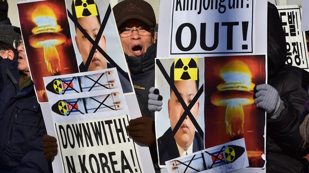 Kina og Sydkorea skal fredag drøfte Nordkoreas atomtest