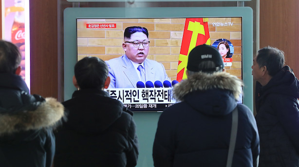 "Atomknappen er på mit bord," siger Nordkoreas leder til Donald Trump