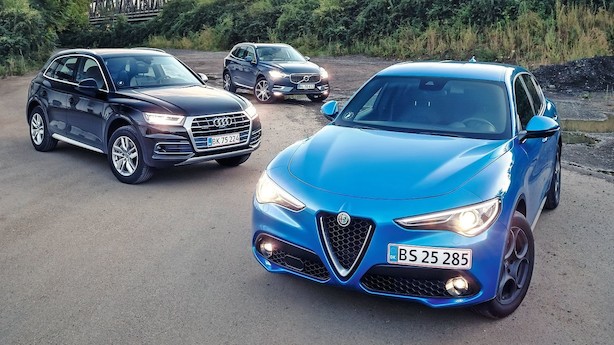 Test: Vi haster til Frankfurt i tre nye SUV'er
