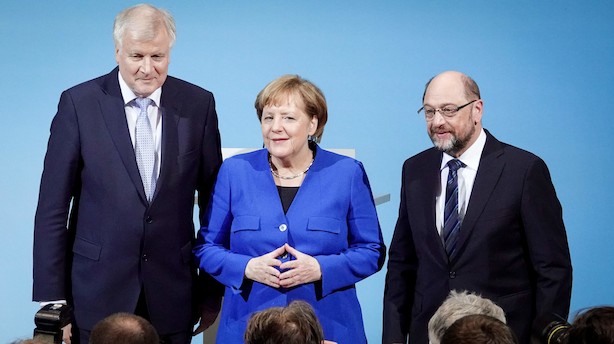 Merkel: "Verden venter på os. Vi behøver en ny start for Europa"