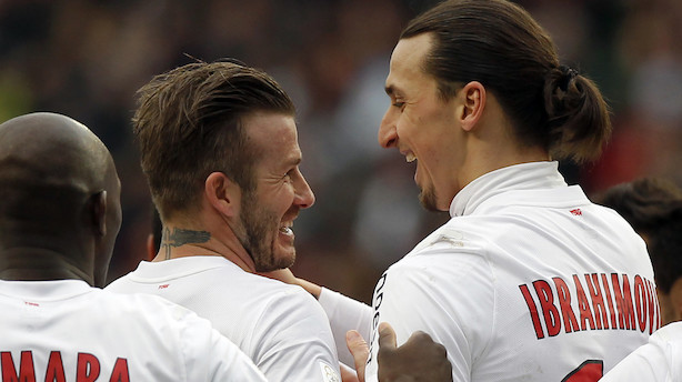 Zlatan og Beckham vædder om middag og Ikea-tur før VM-duel