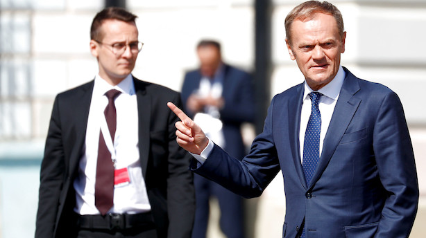 Tusk indkalder til ekstraordinært EU-topmøde om topjob
