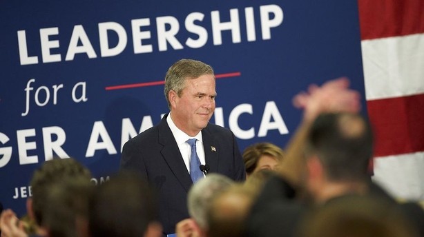 Trump vandt, Bush trak sig - men pilen peger på Rubio