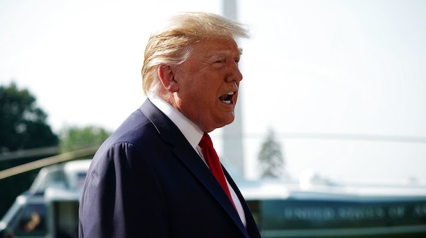 Trump raser på Twitter: Vores problem er ikke Kina – det er Federal Reserve