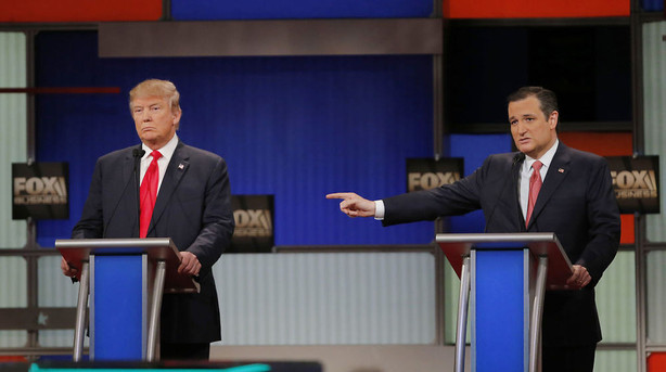 Republikanerne i USA er i oprør over Trump og Cruz