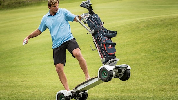 Golfbanens skræk? Så vild er fremtidens golfvogn