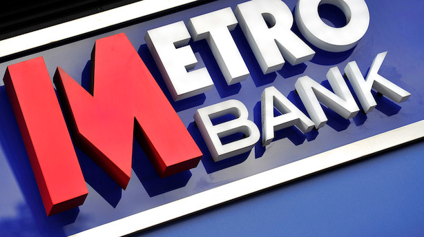 Europæiske aktier: Metro Bank drukner efter missede forventninger