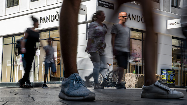 Aktiestatus: Pandora hægtet af i optur for danske eliteaktier