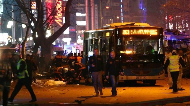 Øjenvidner: Det er forfærdelige scener efter Ankara-bombe