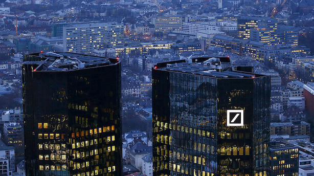 Aktier Deutsche Bank Fortsatte Nedturen