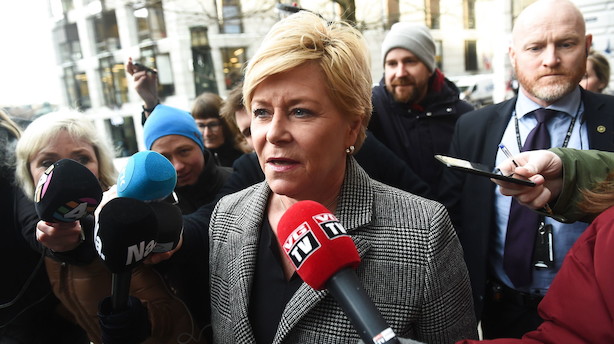 Fremskrittspartiet forlader den norske regering