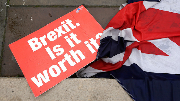 Briterne betaler regning for EU-nej – laveste vækst siden finanskrisen