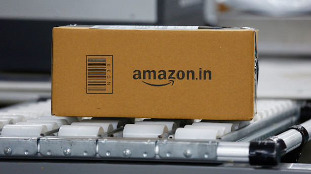 Aktier: Amazon trækker Nasdaq ned i blandet åbning