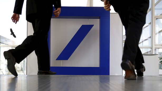 Aktier Deutsche Bank Trodsede Trist Europaeisk Stemning